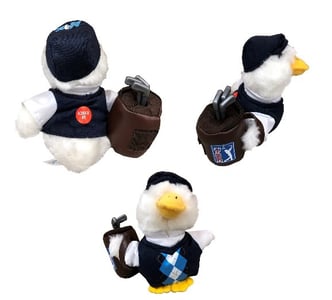 Recalled 6" Aflac Plush Promotional PGA Duck